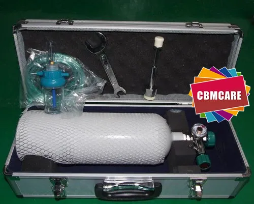 2L Seamless Steel Oxygen Cylinder Set,Medical Oxygen  Kit  