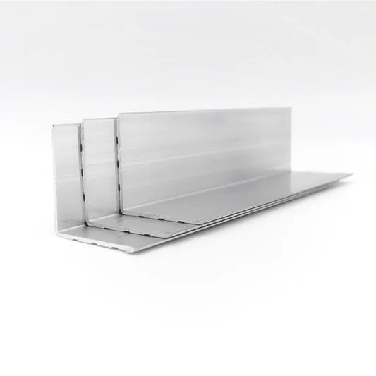 One inch angle aluminium profile