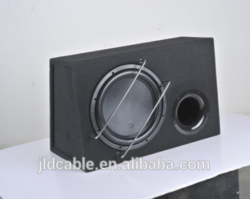 RMS 400W Ported 12inch MDF wooden cabinet constructure passive black subwoofer enclosure(BAL12)