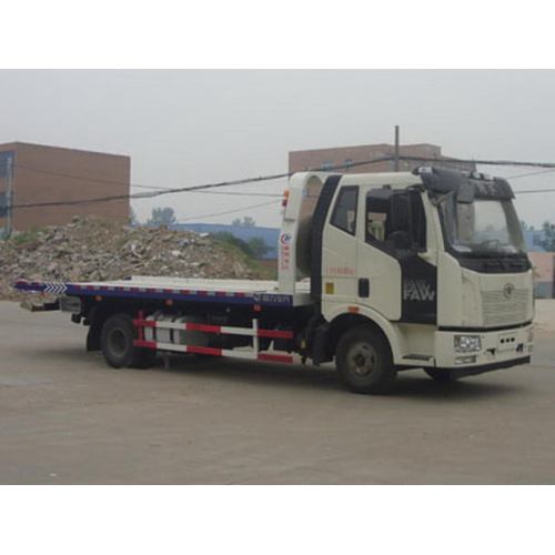 FAW J6 4X2 Flatbed Road Wrecker Truck