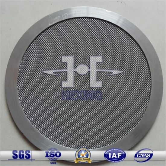 Stainless Steel Sintered Filter Disc