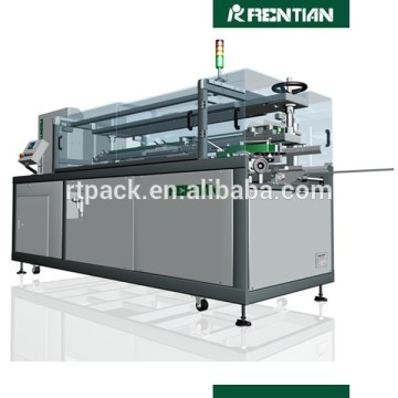 Cartons erecting packing machine for packing solution