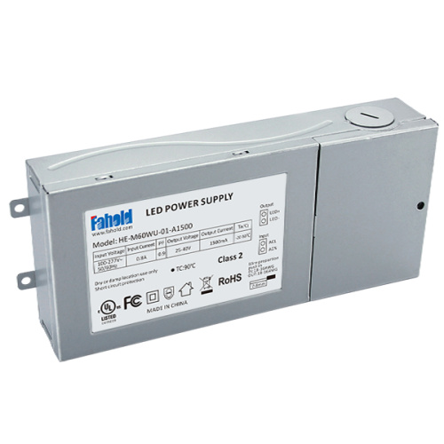 1500ma 60w led power driver para panel de luz