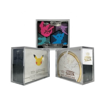 Wholesale Online Acrylic Box for Pokémon ETB Elite Trainer Display Case