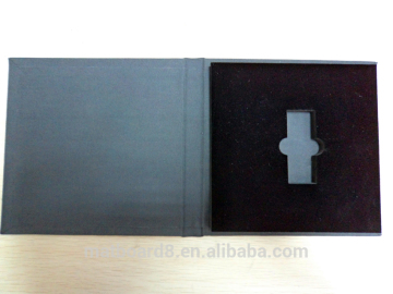 Fabric/ leather/ linen/ vinylpaper USB case/ holder with EVA foam