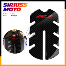 3D Motorcycle Front Gas Fuel Tank Cover Protector Tank Pad Case for Yamaha YZF-R1 R1 2015 2016 2017