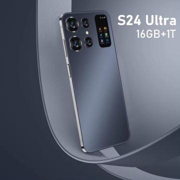 2024 아프리카 시장 가격 S25 Ultra+ 잠금 해제 스마트 폰 듀얼 SIM+ TF 카드 플래시 메모리 5G S25 Ultra Plus 휴대폰