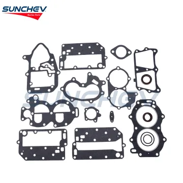 SUNCHEV Power Head Gasket Kit 392567 For Johnson 25/35hp
