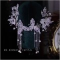 Crystal tassel light luxury ear loop