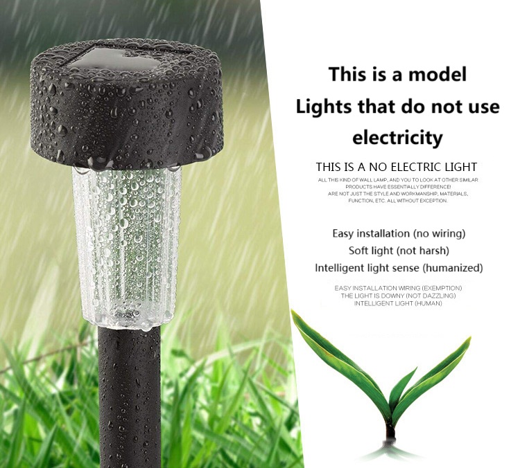 ABS Solar Garden Light