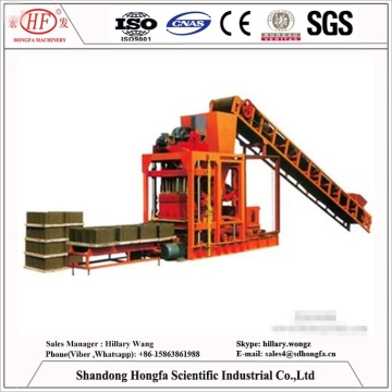 QT4-26 Electric Brick Machines/Cement Paver Bricks Making Machine/Cement Interlocking Bricks Machine