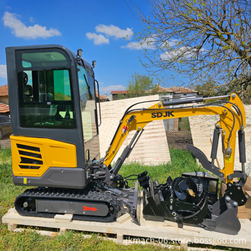 2 Ton Mini Excavator: Hydraulic Crawler Small Excavator for Sale