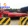 3 axle 6 line lowbed semi trailer