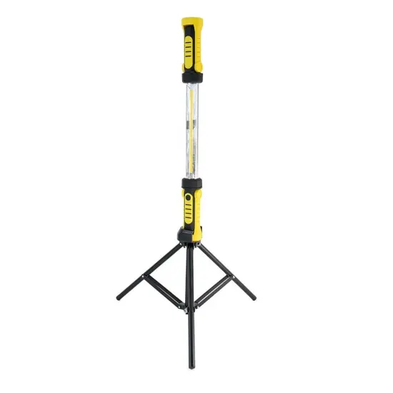 Portable Rechargeable Handheld COB LED Work Light with Magnet Stand and Tripod Rotation