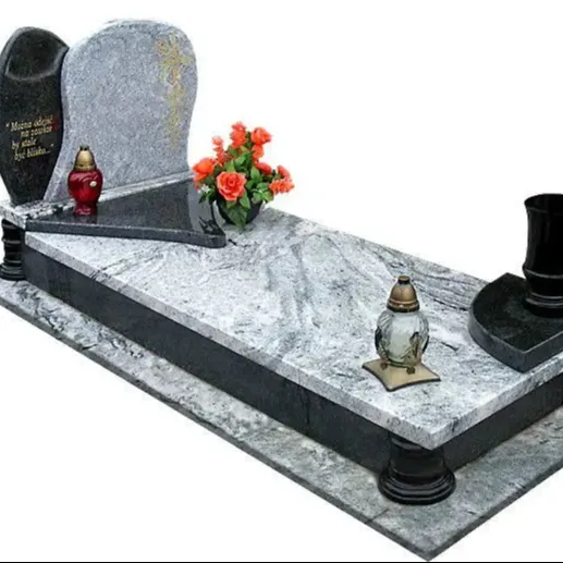 JK Manufacturer Supplier of Black Granite Headstones and Monuments