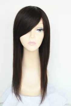 best hair world wholesale cheap long black straight 100 percent human hair wigs