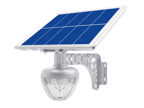 Solar energy golden peach light