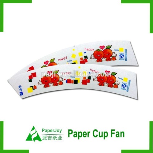 2oz paper cup fan/paper blank/paper sheet