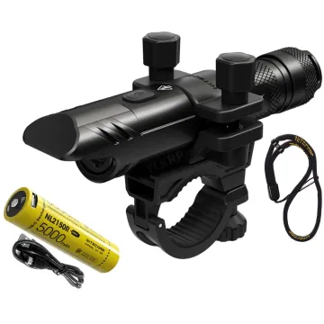Nitecore BR25 Bike Light: 1400 Lumens SST-40-W Rechargeable Bicycle Front Light with 5000mAh Battery