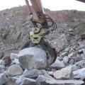 Excavator Rock Stone Grab