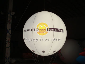 Customized Large Inflatable Lighting Balloon For Anniversary Event, Light Up Balloons