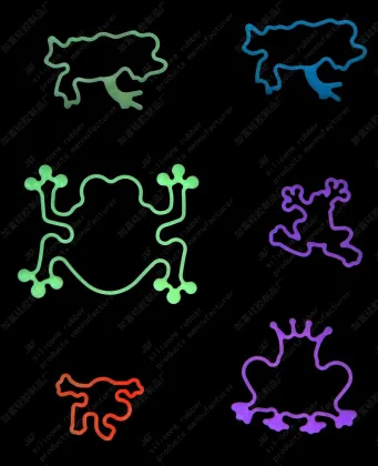 fashion silicone rubber band silicone silly band hair elastic band