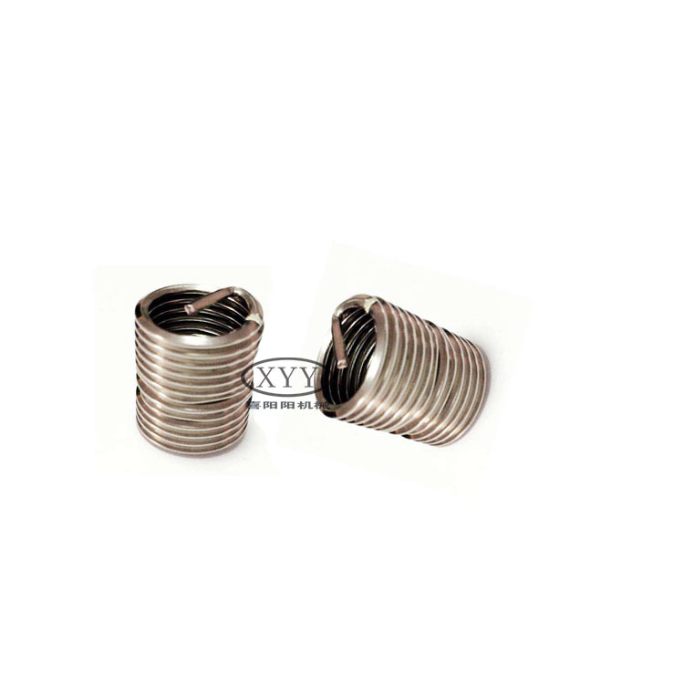 Factory Supplier Stainless Steel Thread Insert Metric Size Fasteners with Free-Running Coils