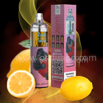 R and M Tornado 7000 Puffs Disposable kit