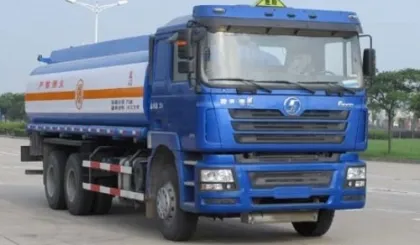 shacman tanker truck with oil tank