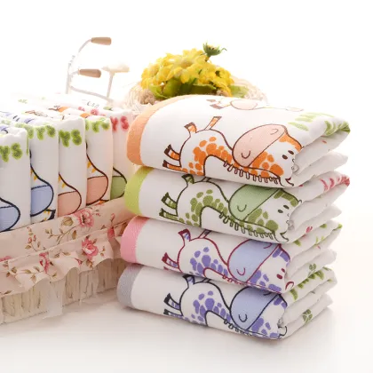 Printed Cartoon Little Pony Kids Towel