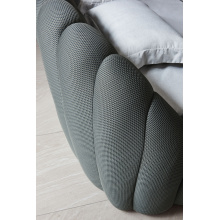 Fabric Soft Bed Black Upholstered Soft Contemporary Beds Supplier