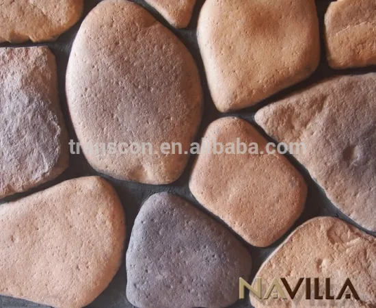 artificial River Rock Stone 91102/For Exterior Wall Decoration