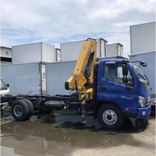 4x2 Foton Aumark Articulated Hydraulic crane 5 ตัน