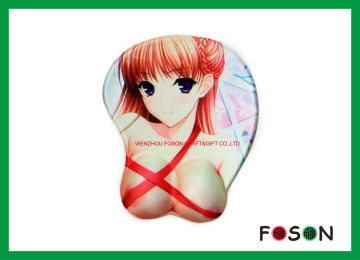 Gel 3d Breast Mouse Mat With Washable Softness Radiation Protection
