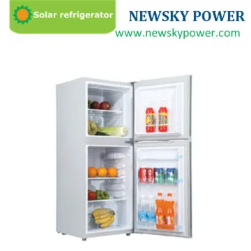 bottom fridge half freezer half refrigerator compressor fridge freezer 12v dc home applicance solar refrigerator