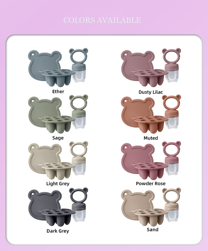 silicone food feeder ice tray MFZ-E023