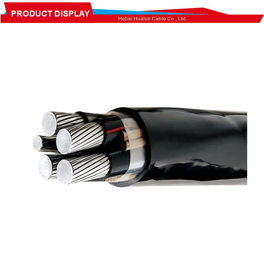 Flame retardant aluminum alloy cable