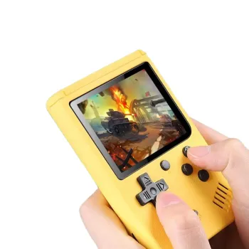 Retro Mini Game Machine: Handheld Console with Classic FC Games and Color Screen, TV Support for Kids and Adults