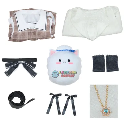 Hololive Vtuber Yukihana Lamy Cosplay Costume