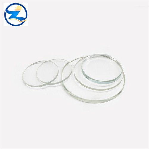 Customized Cutting Small Size Round clear Tempered glass