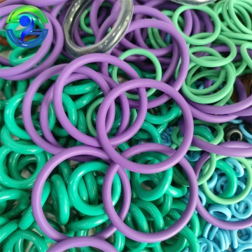 Segel O-Ring Pelapisan PTFE yang Disesuaikan-Silicone/NBR/FKM Rubber O-Ring
