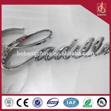 Chrome letter / metallized letter / vacuum coating letter