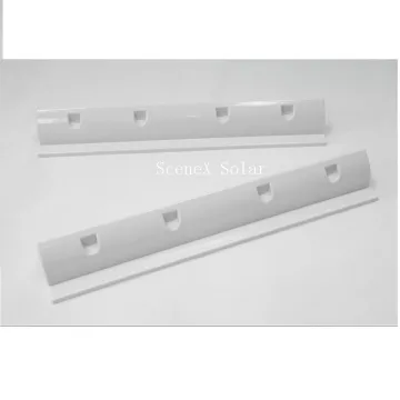 520x550x680mm ABS Plastic Solar Panel Mounting Bracket Kit for RV, Caravans, Vehicles, Campers, and Yachts - White & Black