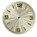 Ondas vintage personalizadas Guilloche Patrón de reloj Dial