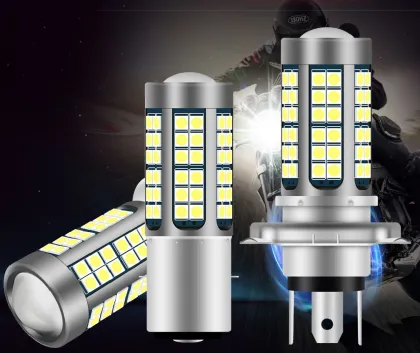 3030 LED LIGHT H4 P15D BA20D - Motorcycle Lighting System