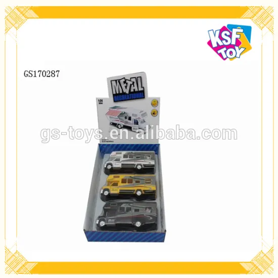 1:24 Diecast Car Toy For Kids Pull Back Car Toy With Light&Music