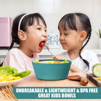 50oz Wheat Straw Large Cereal Bowl - Microwave and Dishwasher Safe