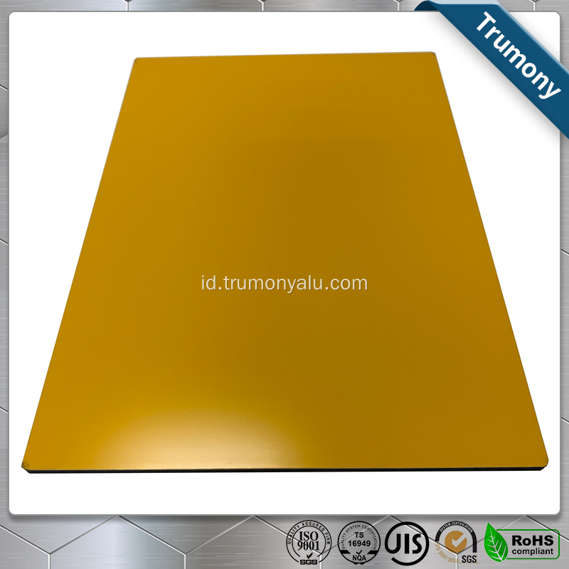 PVDF Color Coated Aluminium Composite Panel untuk Bangunan