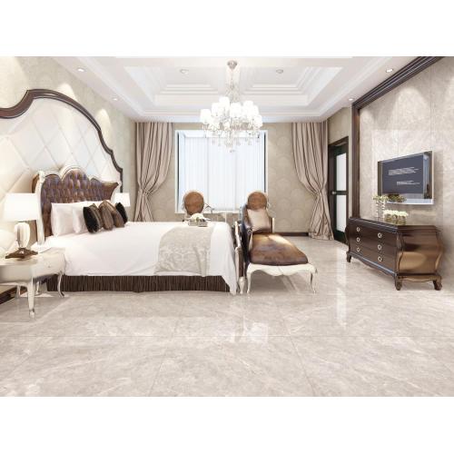 Piastrella per pavimenti in gres porcellanato completamente lucidato in marmo per interni
