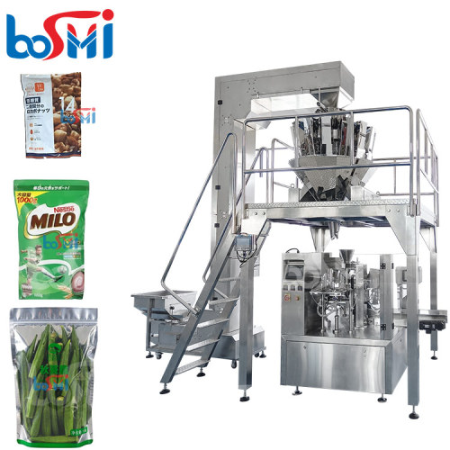 Automatic Pickles and Dried Radish Vacuum Bag Packing Machine